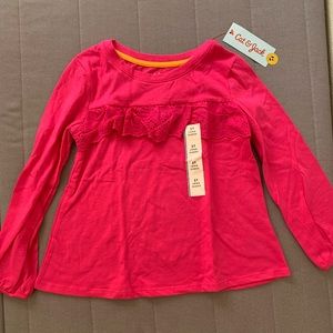 Cat & Jack Pink Blouse